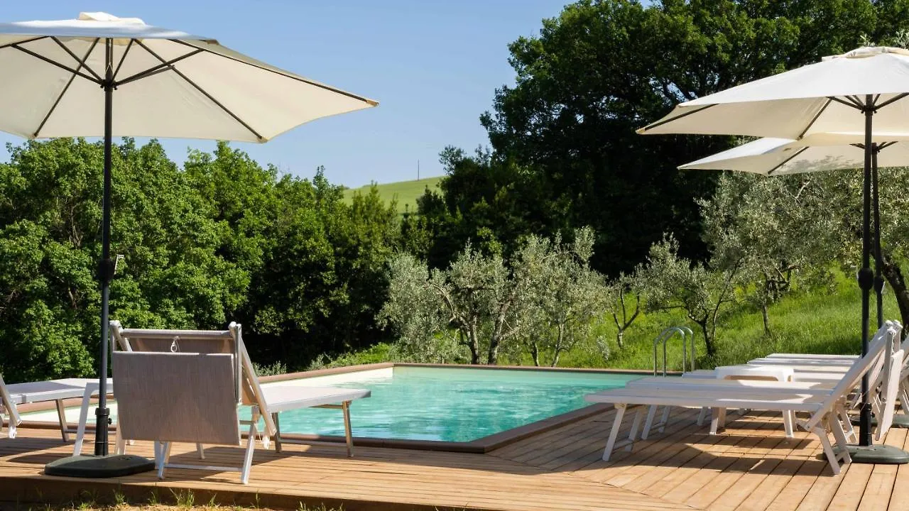 Casa Vista Della Roccia Villa Volterra Italien